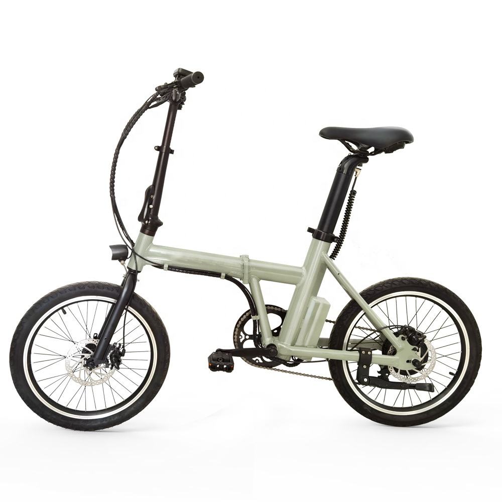 GALAXY Hot Selling 250w 20 Inch Full Folding Suspension Motor E Bike Mountain Electric Cruiser Bicycle with Shimano 6 speed