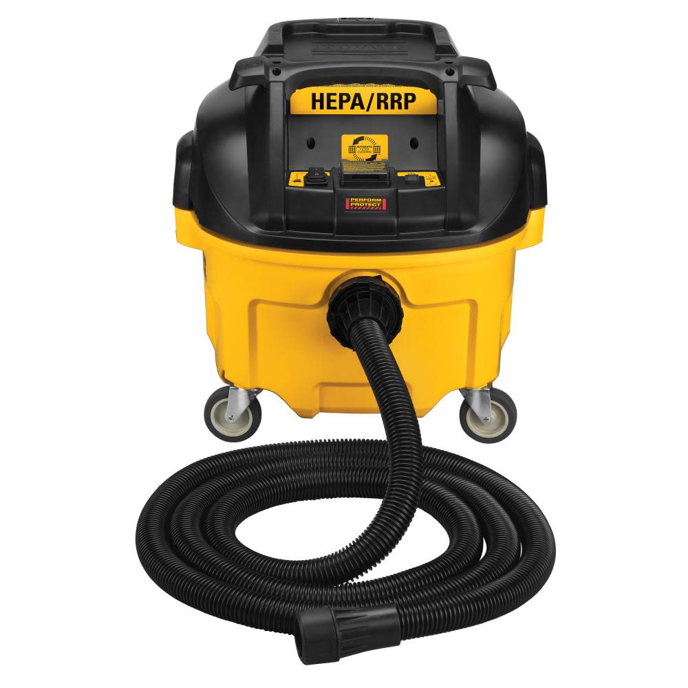 DEWALT DWV010 - 8 GALLON WET/DRY HEPA/RRP DUST EXTRACTOR DWV010 from DEWALT