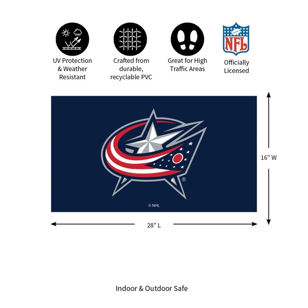 X 28 quot Columbus Blue Jackets