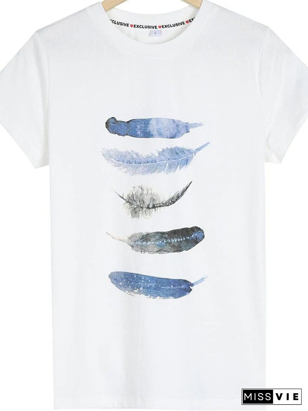 Freedom Feather Short Sleeve T-Shirt