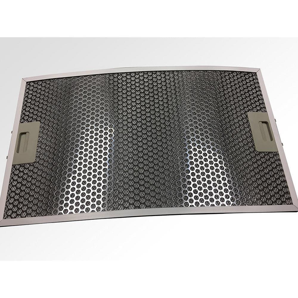 Winflo 36 in 475 CFM Convertible Island Range Hood in Stainless Steel with Mesh and Charcoal Filters and Touch Control