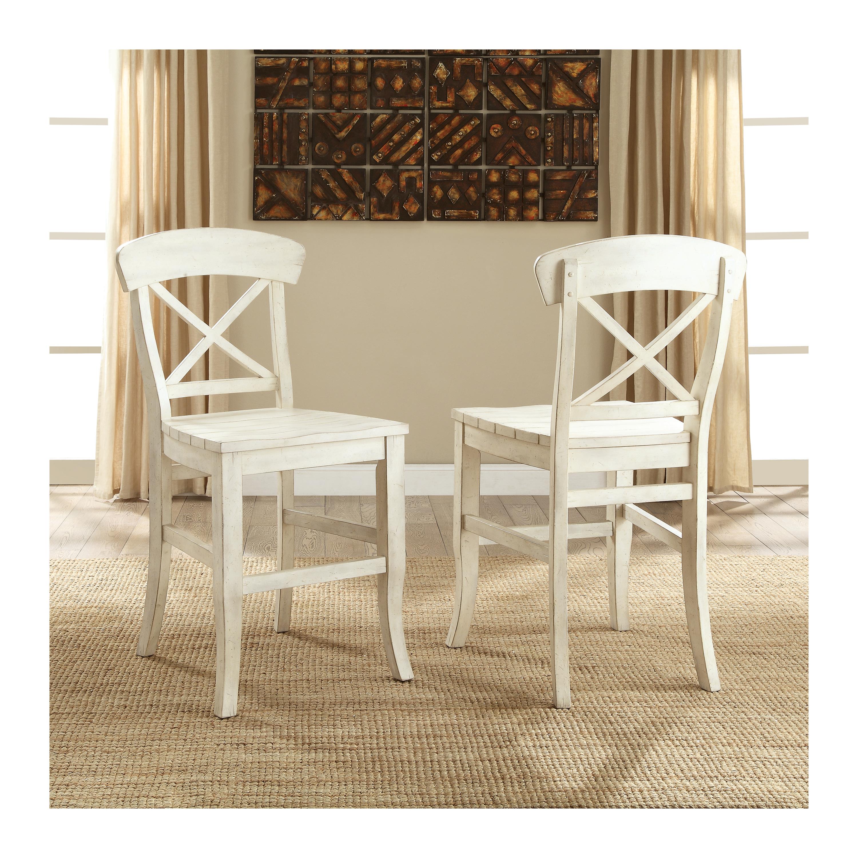 Regan X-Back Counter Stool Set of 2