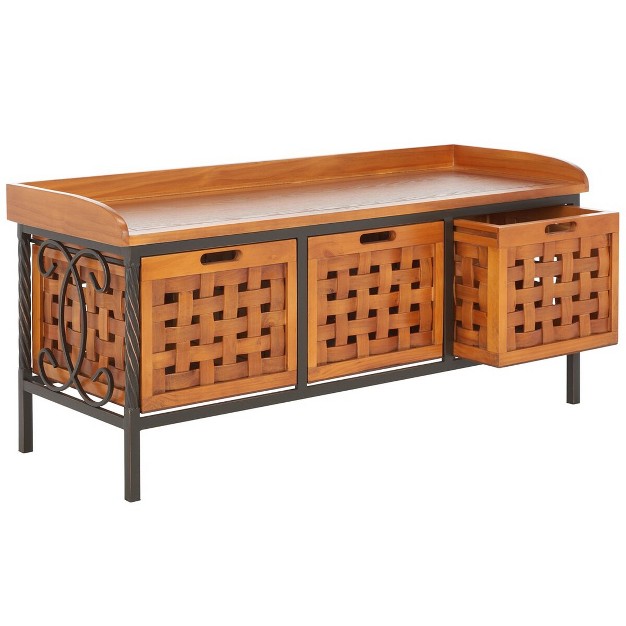 Issac Storage Bench Safavieh