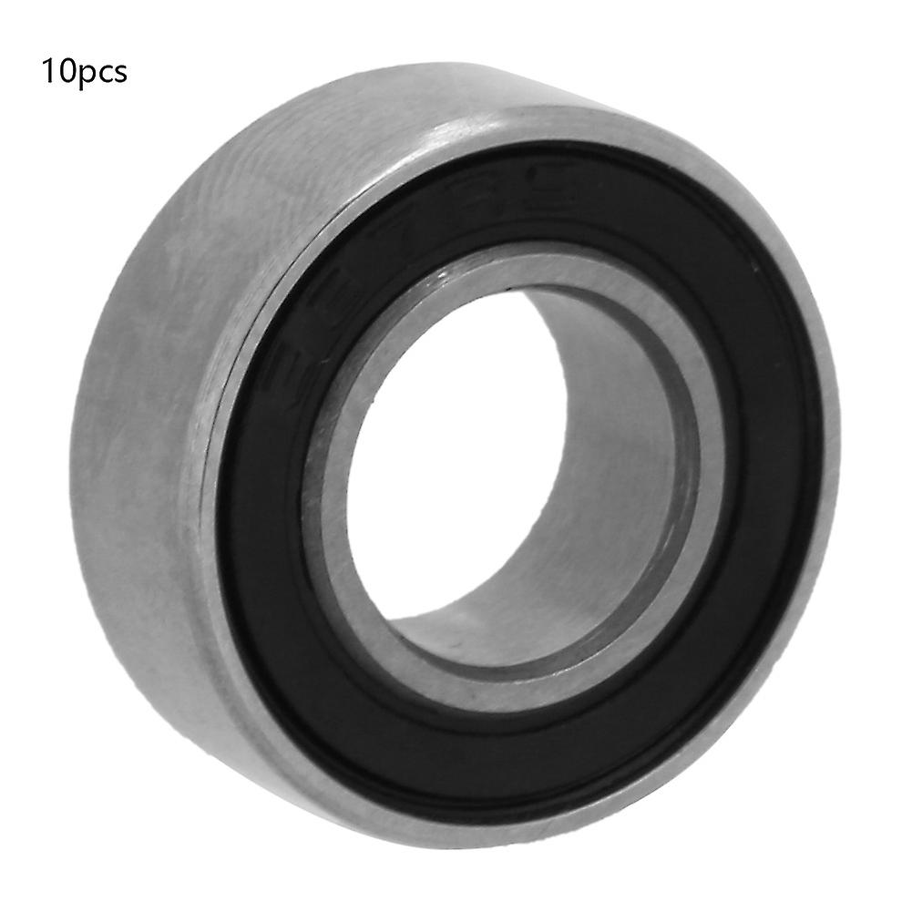 10pcs Double Sided Rubber Sealed Ball Bearing High Speed Deep Groove Bearing (687-2rs 7*14*5mm)