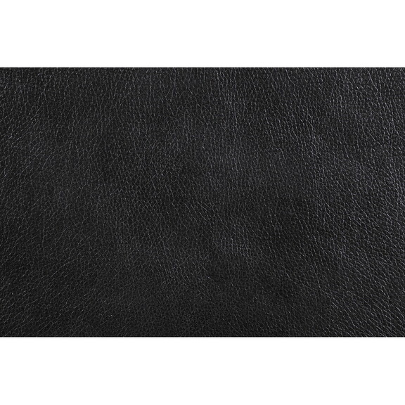 CONVERTIBLE SOFA in Black Faux Leather B089127407