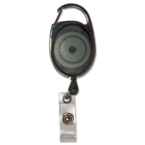 Advantus Carabiner-Style Retractable ID Card Reel， 30