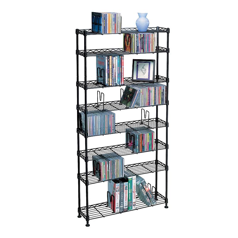 Atlantic 8-Tier Multimedia Storage Shelf