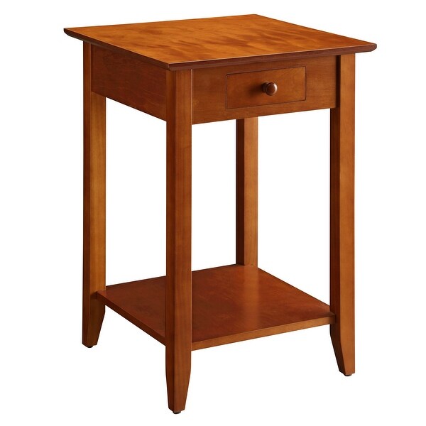 Copper Grove Aubrieta Single Drawer End Table