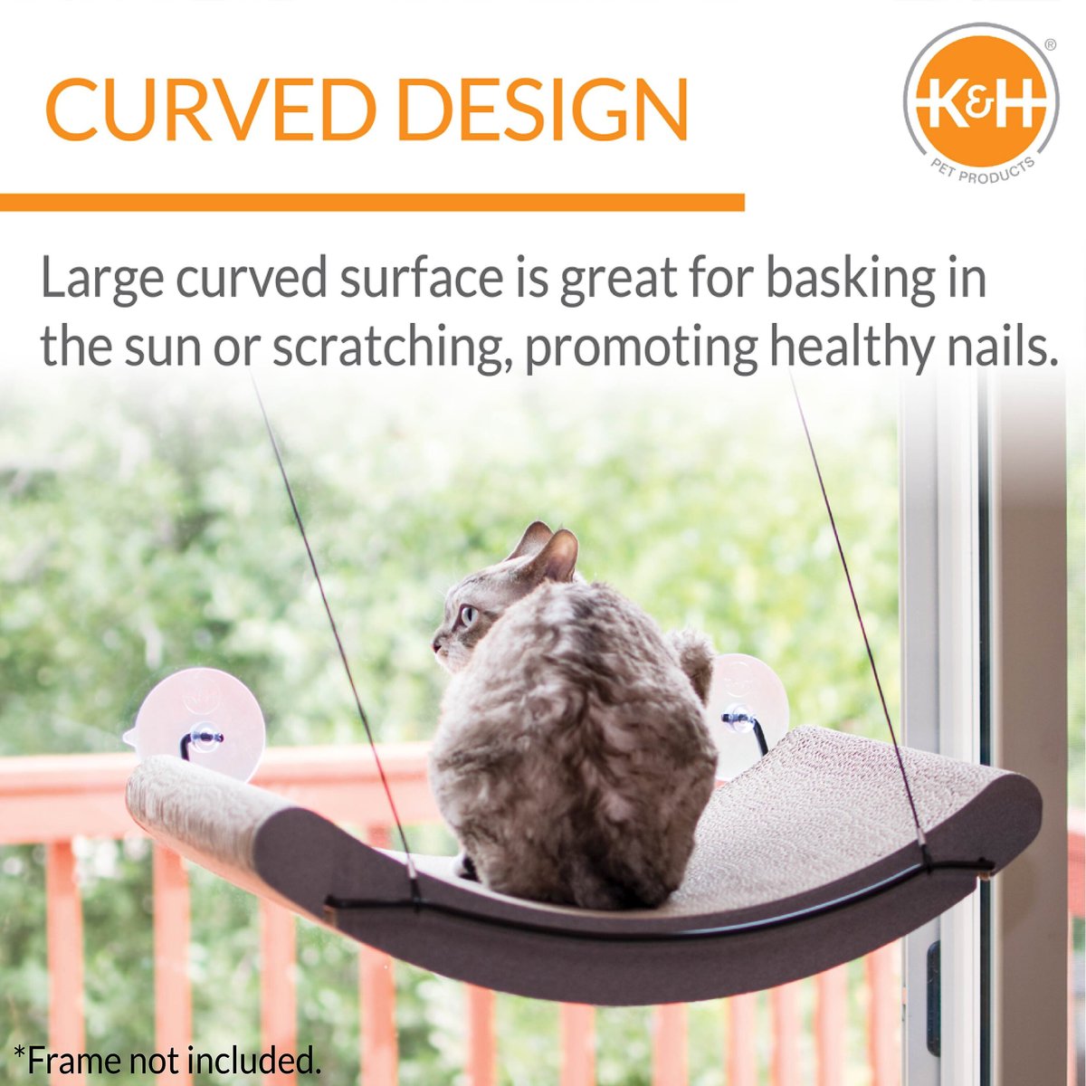 KandH Pet Products EZ Mount Window Scratcher Kitty Sill Cradle Refill