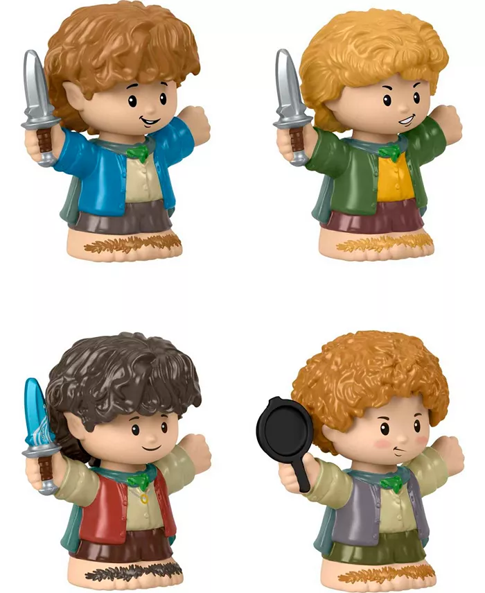 Little People Fisher-Price Collector the Lord of the Rings- Hobbits Special Edition Figure Set  4 Piece