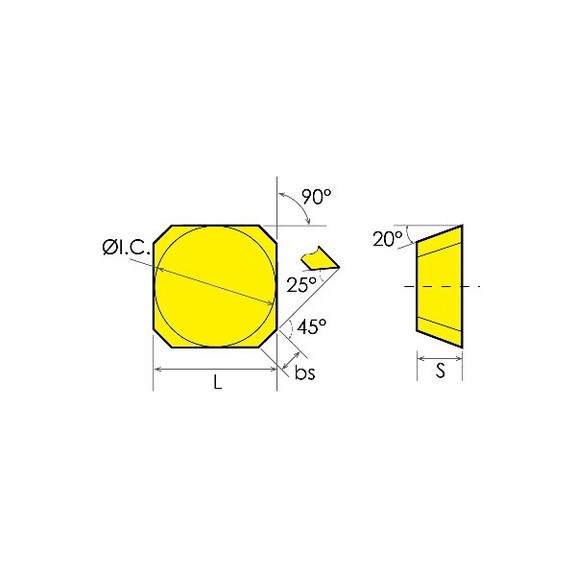 ABS Import Tools SEKN 1504AFTN COATED CARBIDE FACE...