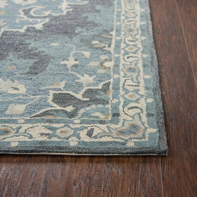 Rizzy Home Alice Resonant Collection Medallion Rug