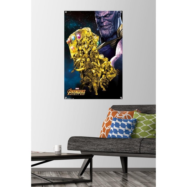 Trends International Marvel Cinematic Universe Avengers Infinity War Fist Unframed Wall Poster Prints