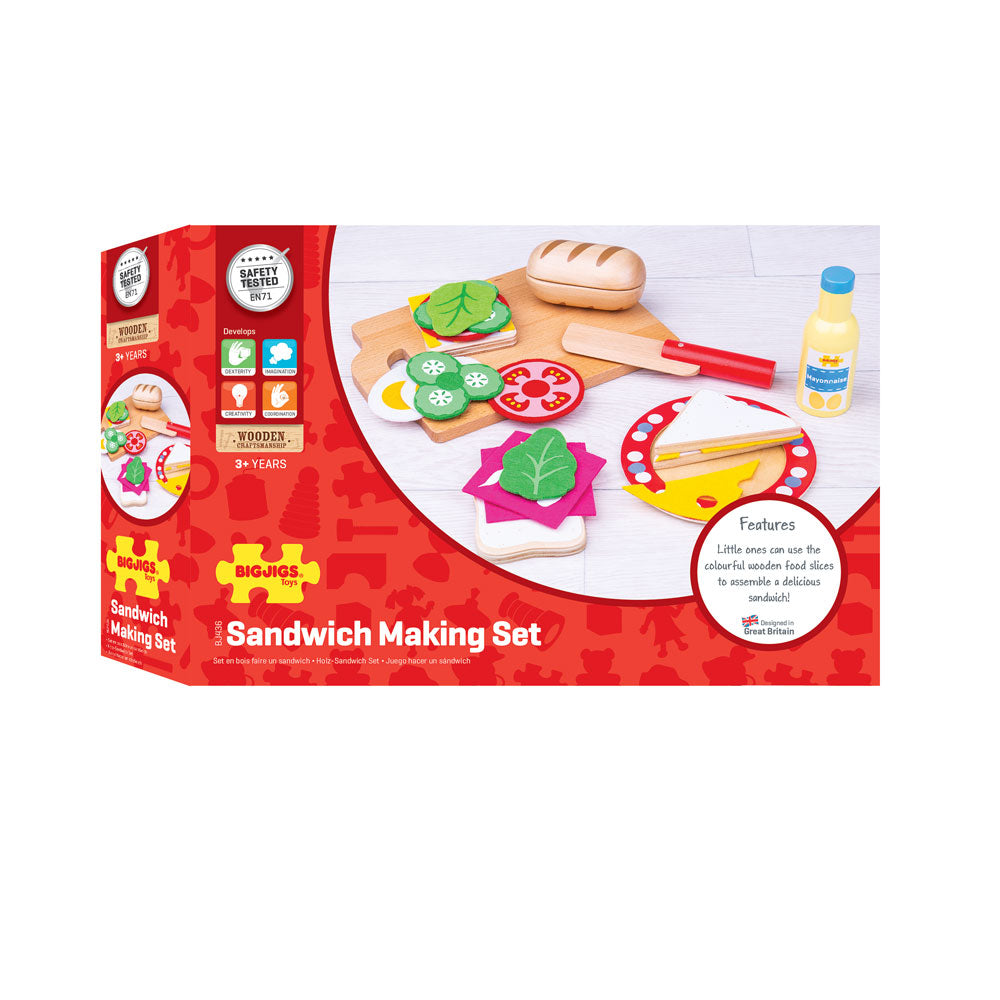 Bigjigs Toys - Sandwich Making Set