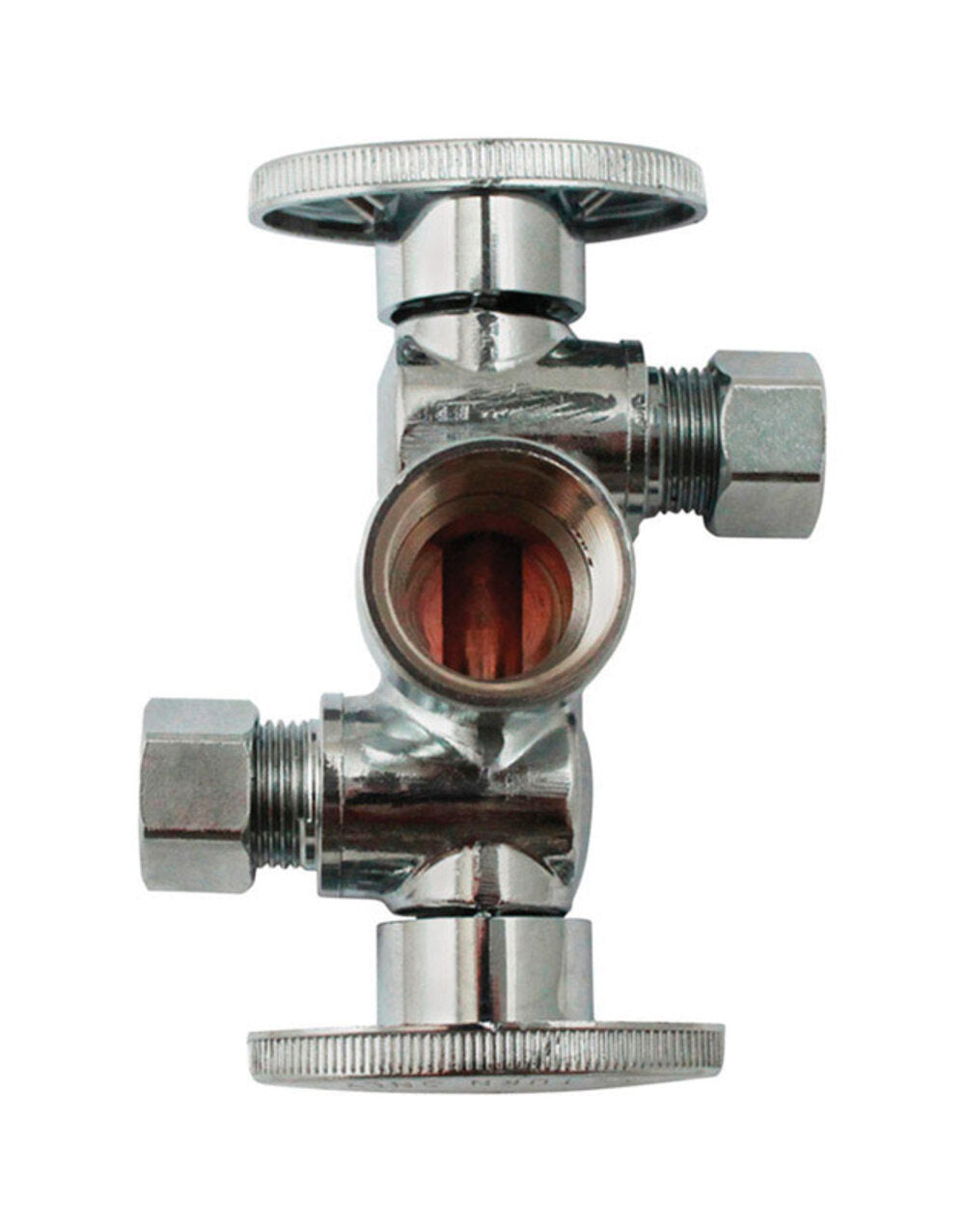 DUAL VALVE 1/2X3/8X3/8