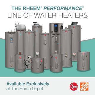 Rheem Performance Plus 40 gal. 5500 -Watt Medium Electric Water Heater with 9 Year Tank Warranty and 240 volt Connection XE40M09EL55U1