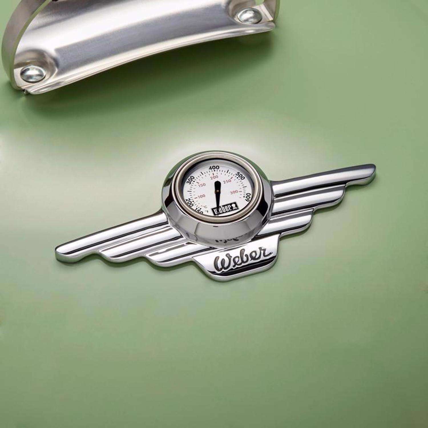 Weber 22 in. 70th Anniversary Kettle Charcoal Grill Diner Green