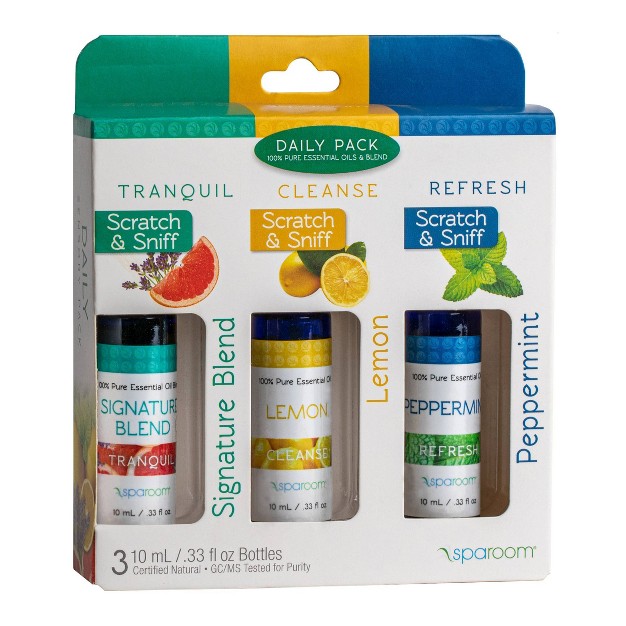 Daily Essential Oil 3pk 10ml Sparoom