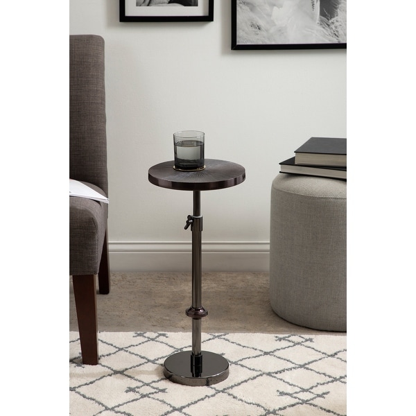 Kate and Laurel Engles Metal Table and Plant Stand