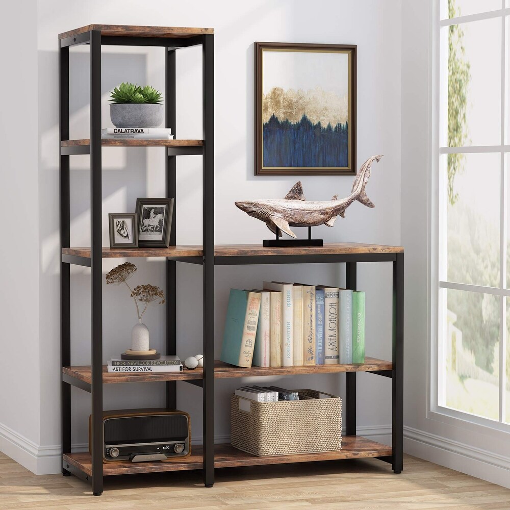 5 Tier Bookshelf  Ladder Conner Bookshelves Etagere Bookcase
