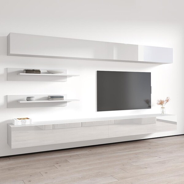 Fly I1 30TV Wall Mounted Floating Modern Entertainment Center