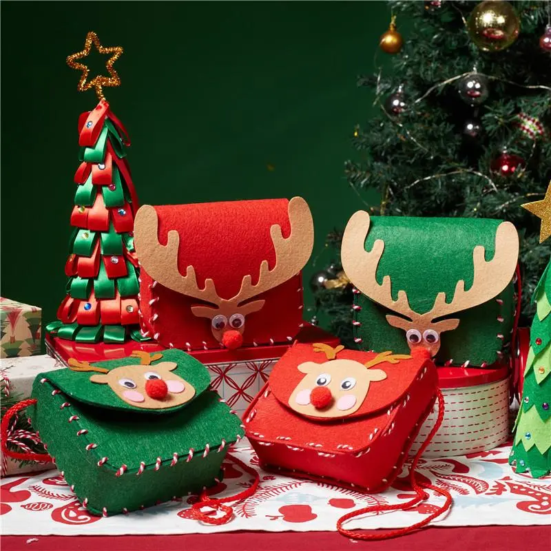 Creative Christmas Elk Bag DIY Material Package Handmade