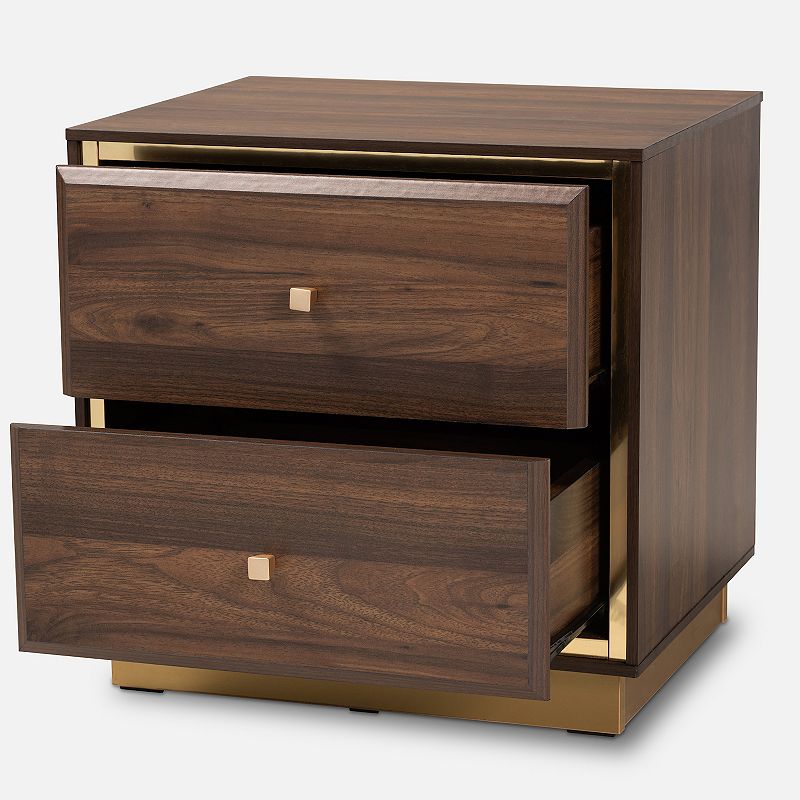 Baxton Studio Cormac Nightstand