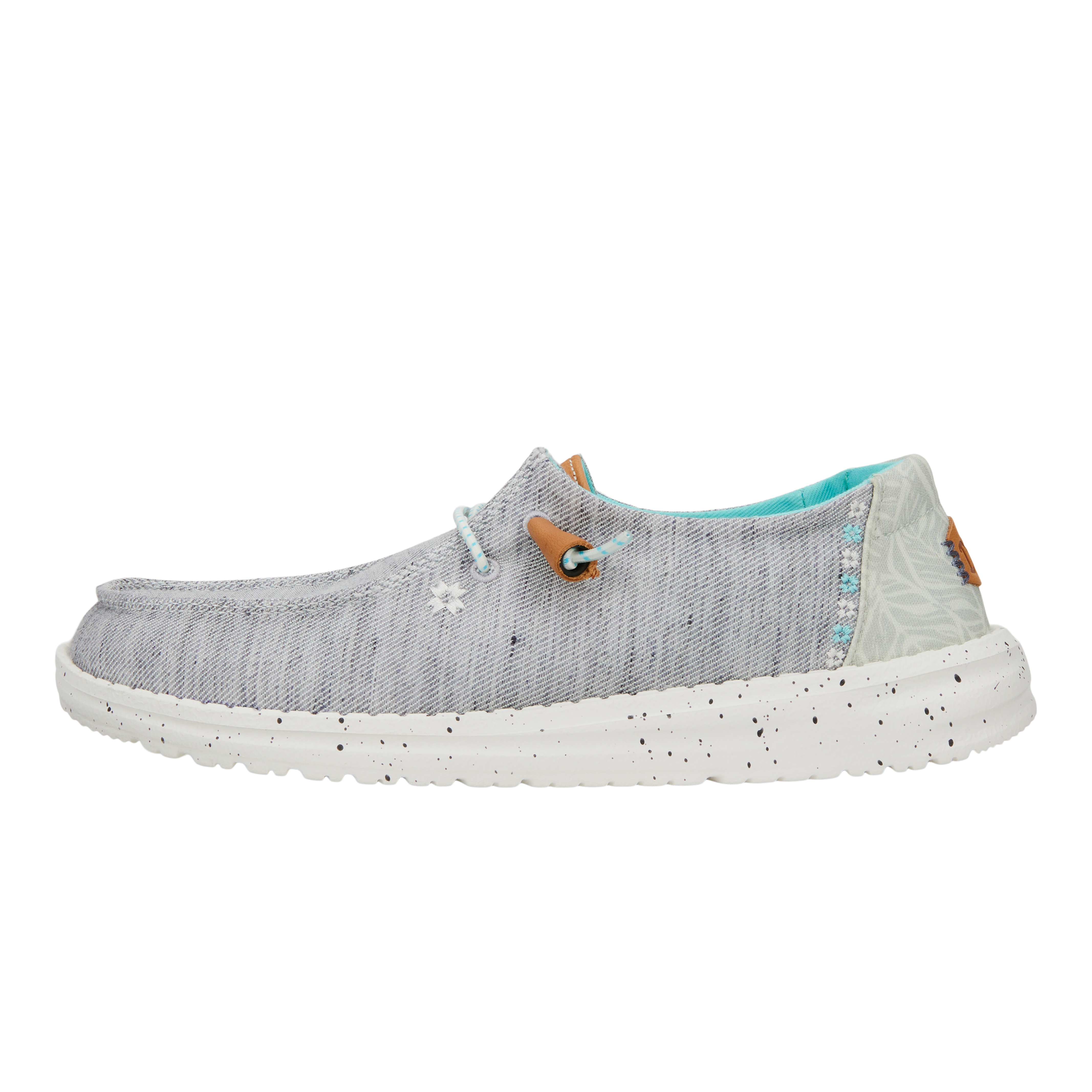 Wendy Heathered Slub Tropical - Grey