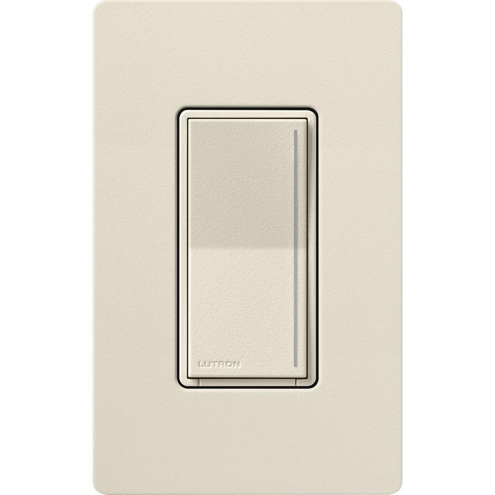 Lutron Sunnata Pro LED+ Touch Dimmer Switch for 500W ELVMLV 250W LED Single PoleMulti Location Pumice (ST-PRO-N-PM) ST-PRO-N-PM