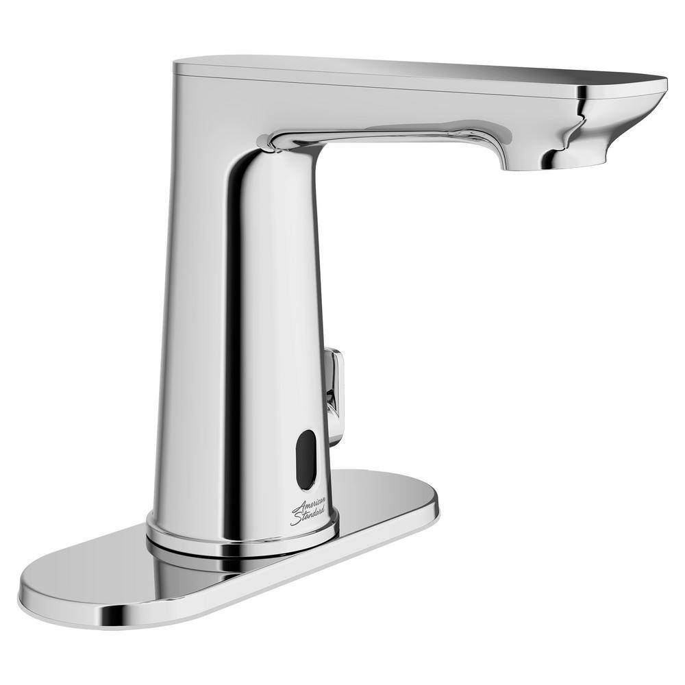 American Standard Clean IR DC Powered Touchless Single Hole Bathroom Faucet in Polished Chrome 7020255.002