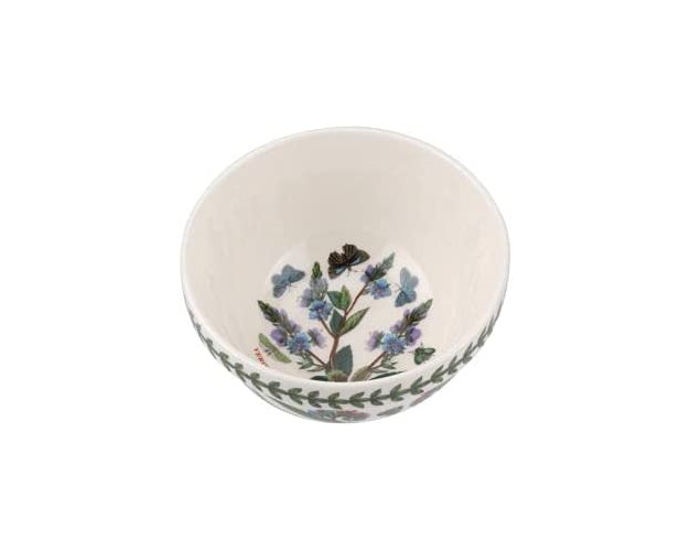 Portmeirion Botanic Garden Small Stacking Bowls Set Of 6 Made In England Assorted Floral Motifs 5 Inch