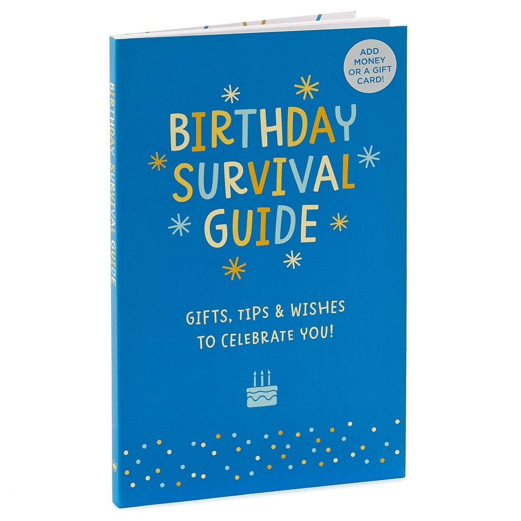 Hallmark  Birthday Survival Guide And Gift Card Holder