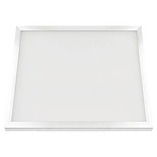 Commercial Electric 2 ft. x 2 ft. 48-Watt White Integrated Edge-Lit Flat Panel T-Bar Grid Flush Mount LED Troffer with Color Changing CCT FP2X24WYWHHD