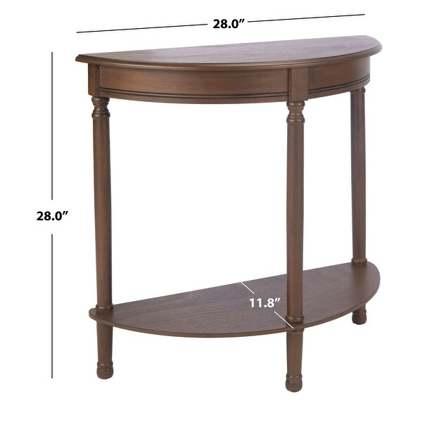 SAFAVIEH Tinsley Half Moon Console Table - 28