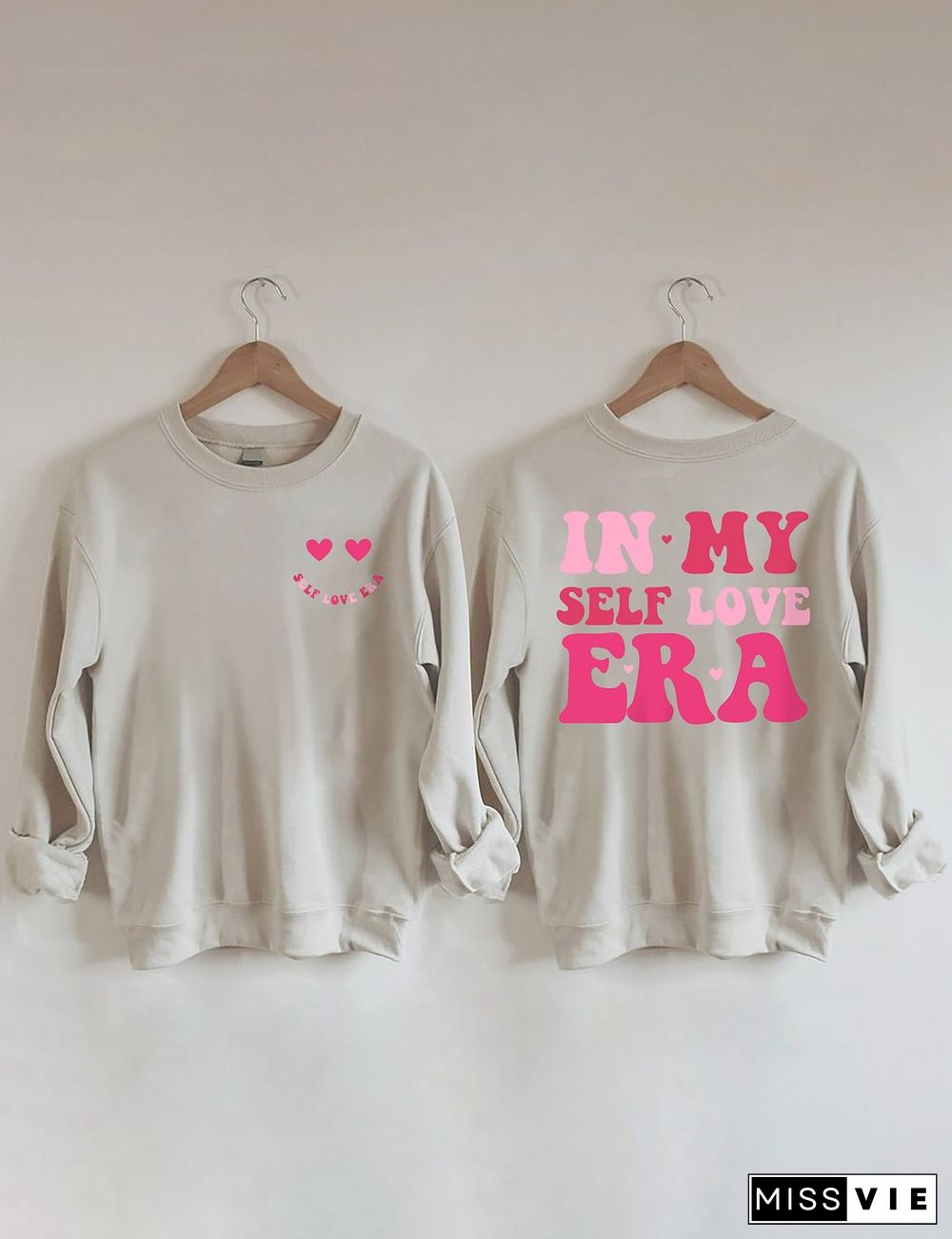 In My Self Love ERA 2-sided Printed Sweatshirt