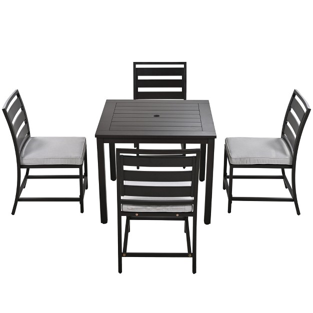 Outdoor Four seat Dining Set For Patios Balconies And Lawns Modernluxe