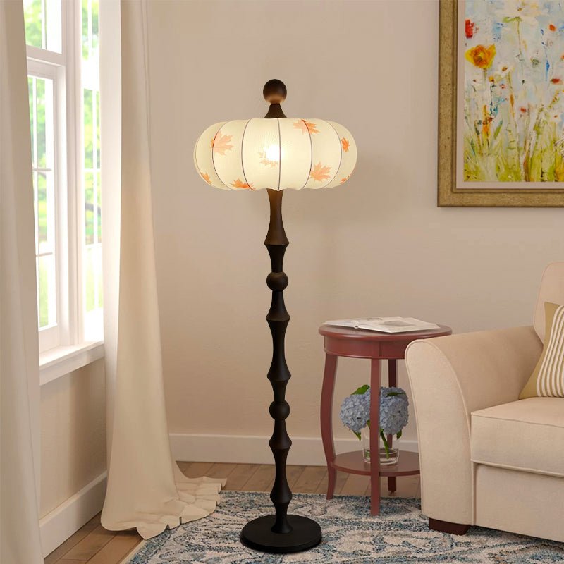 Milo Walnut Floor Lamp