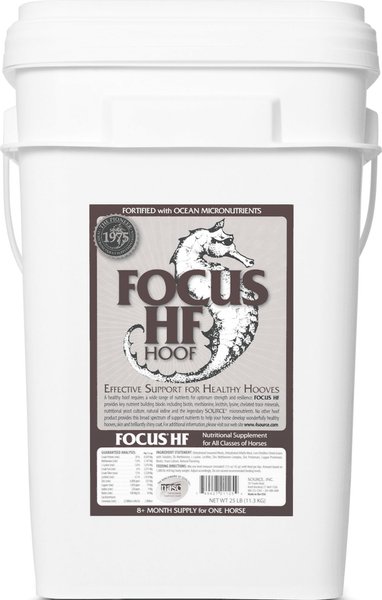 Focus by Source Inc. HF Hoof Health Pellet Horse Supplement