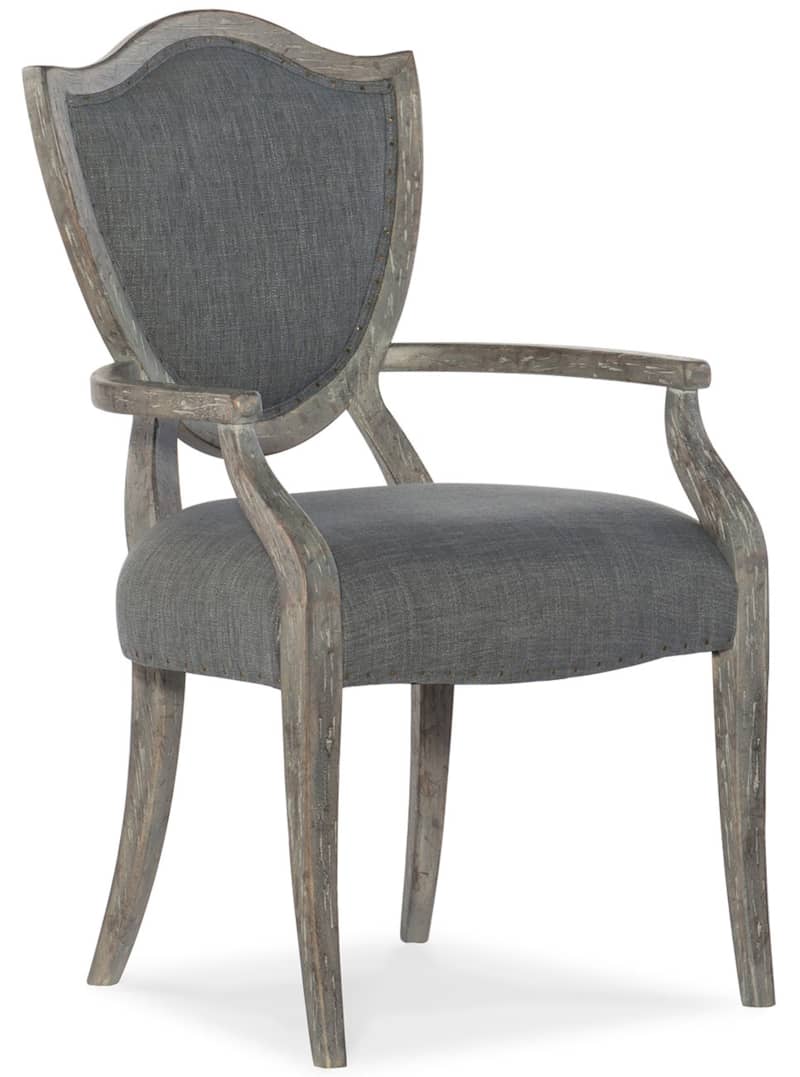 Hooker Furniture Dining Room Beaumont Shield-Back Arm Chair