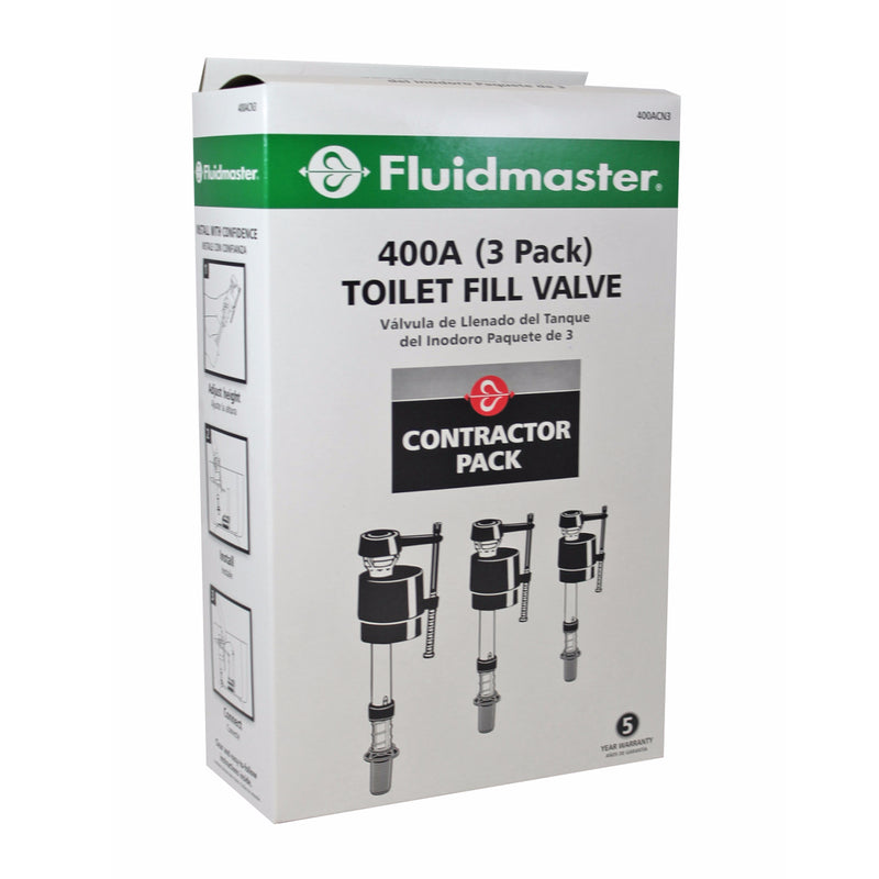 TOILET FILLVALV 400A 3PK