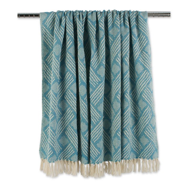 Basketweave Throw Blanket Design Imports