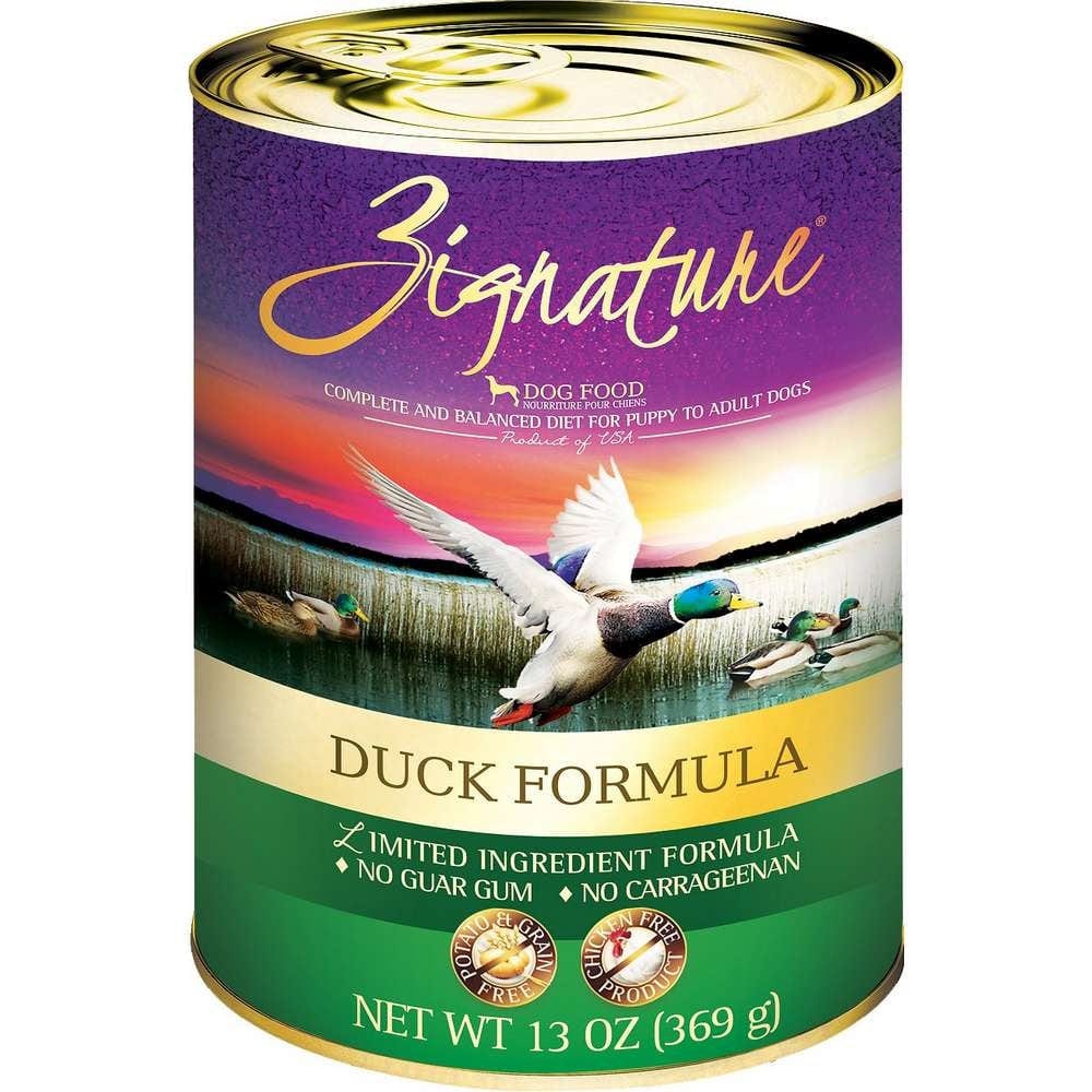 Zignature Limited Ingredient Diet Grain Free Duck Recipe Canned Dog Fo