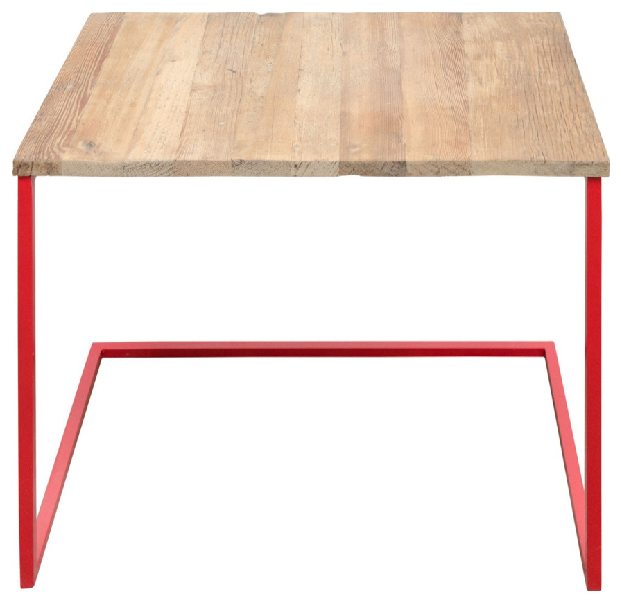 Red Base Sofa Table L  Versmissen Slim   Contemporary   Side Tables And End Tables   by Oroa   Distinctive Furniture  Houzz