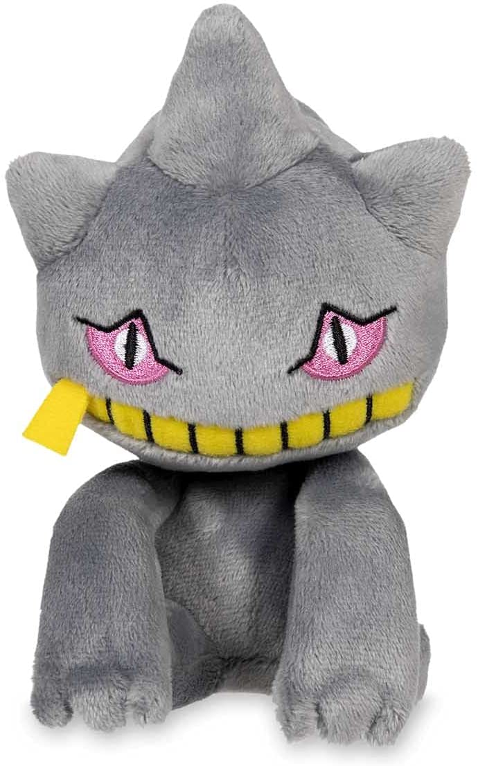 Pokemon Center: Sitting Cuties Banette Poke Plush， 6 Inch