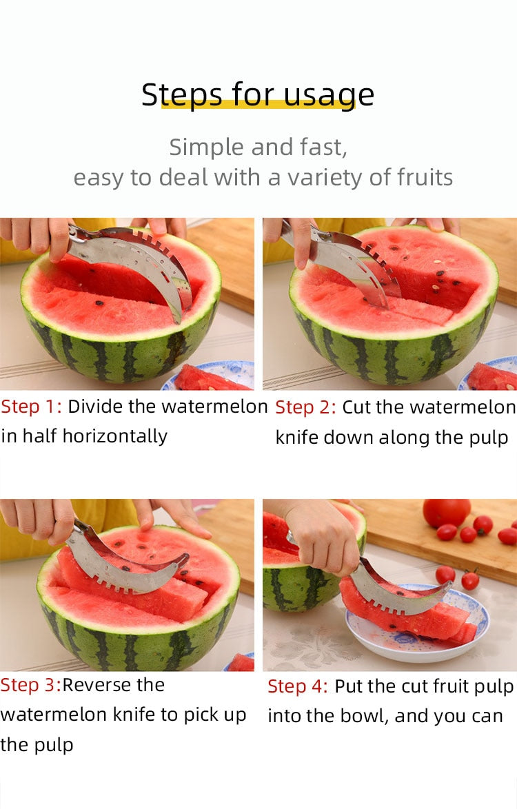 Stainless Steel Watermelon Slicer