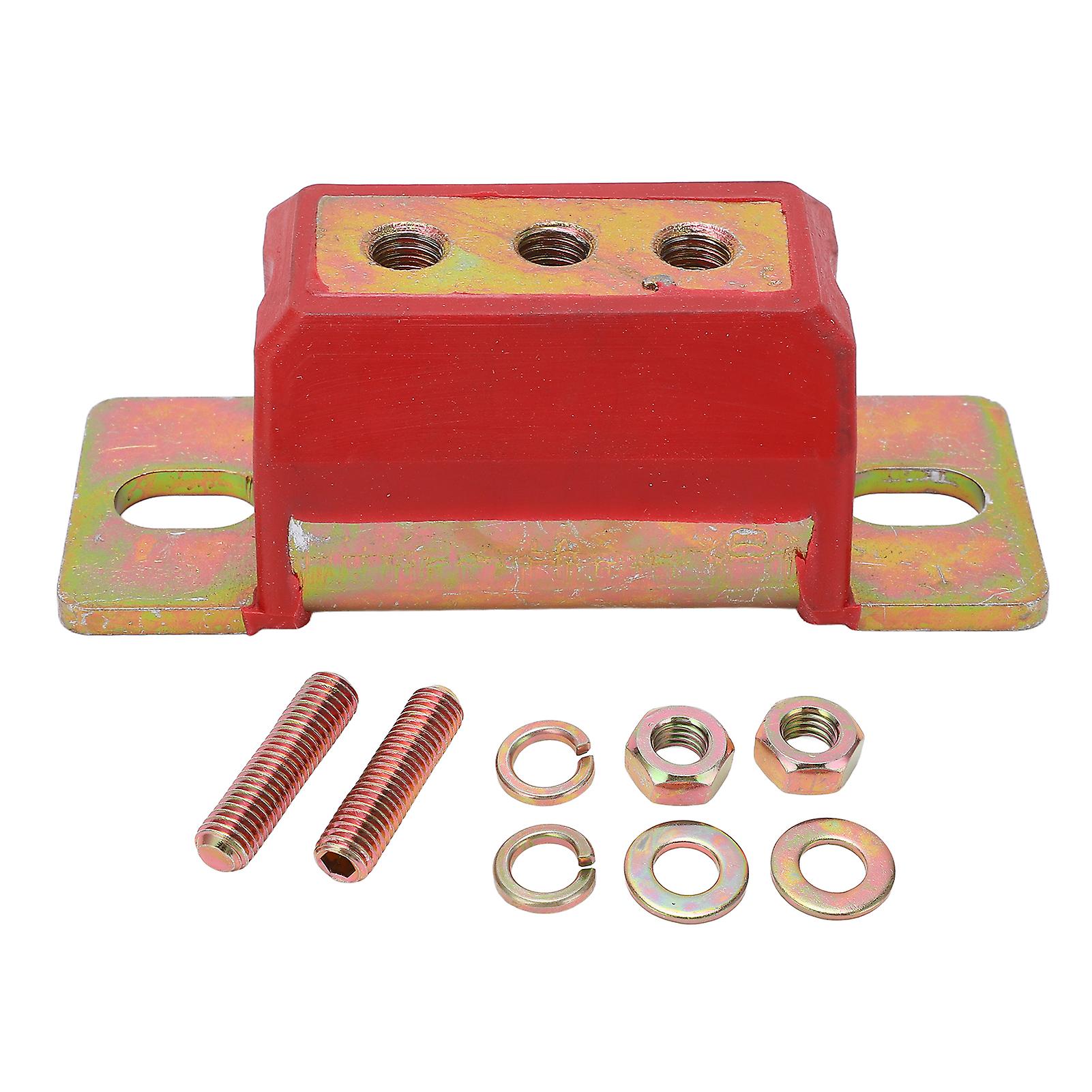 Transmission Mount Kit Red Pu Metal High Hardness Replacement For Jeep Car 19582001