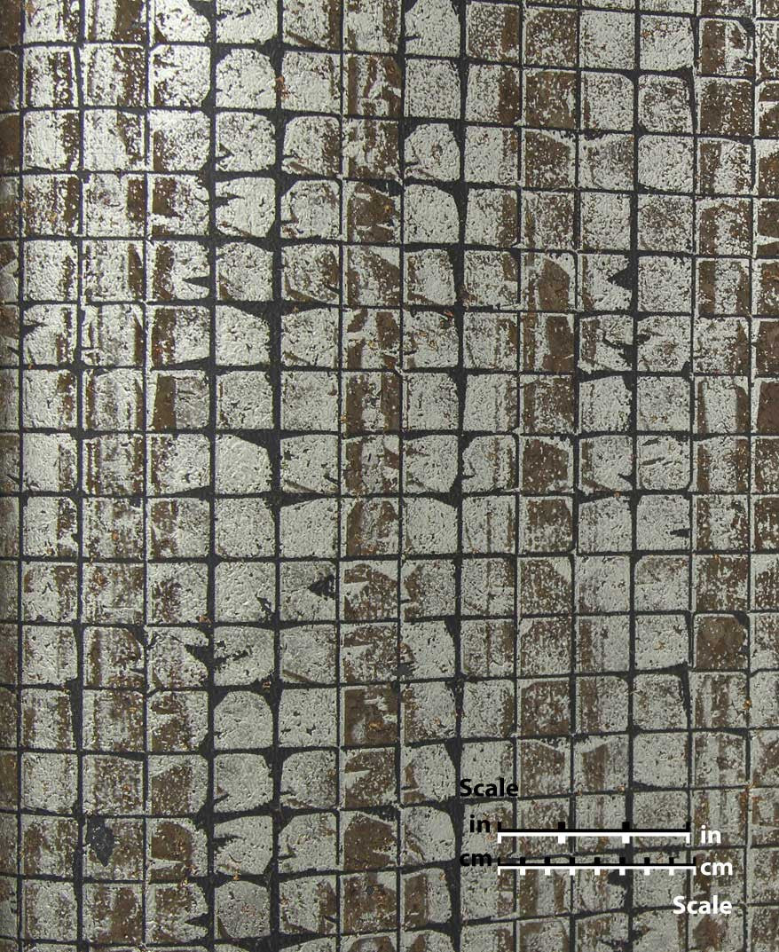 Sample Desire Silver Tile Wallpaper