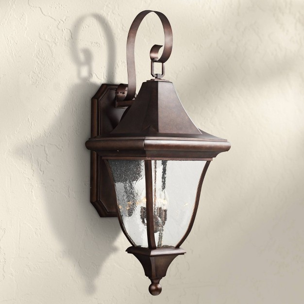 Generation Lighting Oakmont 43 3 4 quot h Patina Bronze 4 light Outdoor Wall Light