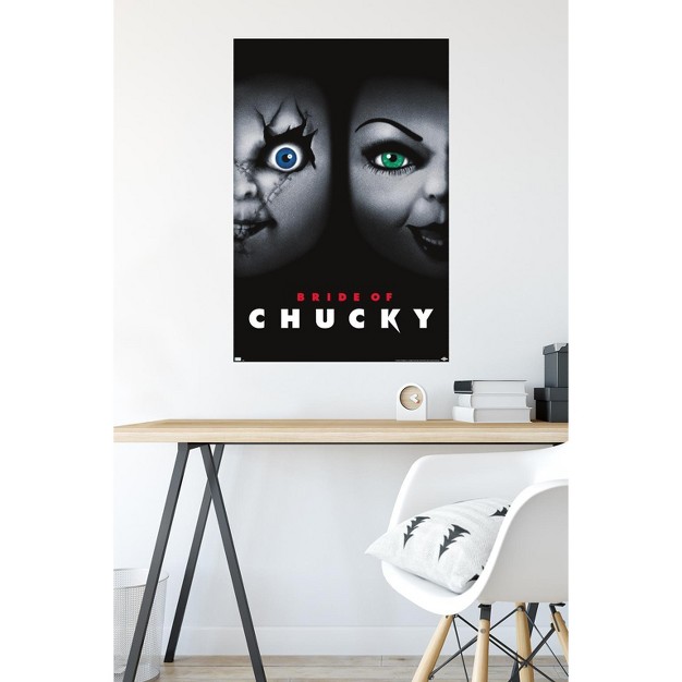 Trends International Child x27 s Play Bride Of Chucky One Sheet Unframed Wall Poster Prints