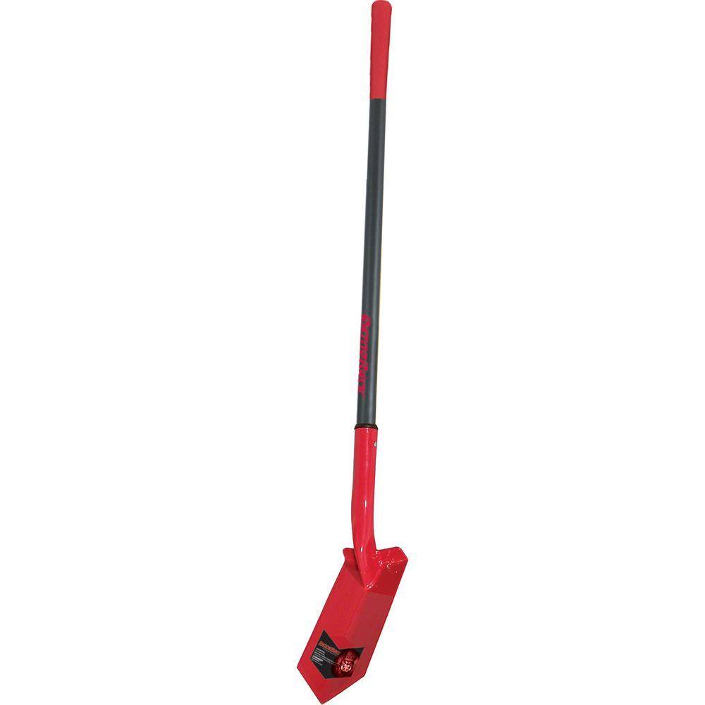 Razor-Back 44 in. Fiberglass Handle Clean-Out Shovel 47035